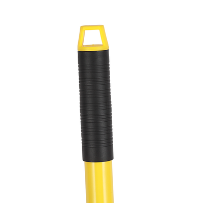 Royalford Floor PVA Mop with Iron Handle- RF12253/ 120 cm Long, with Squeezing Technology and Extendable Height/ Suitable for all Hard Flooring types, Glass, Marble, Granite, Tile, Wood, Window, Wall, etc./ High Water Absorbency, No Scratch/ Black and Yellow
