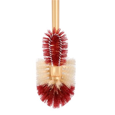 Royalford RF6998 Toilet Brush - Fine Bristles Compact Straight Shape Design Toilet Cleaner - Remove Stains, Floor Cleaner, Clears Clogged Toilets Drains - Ideal for Home & Office Use