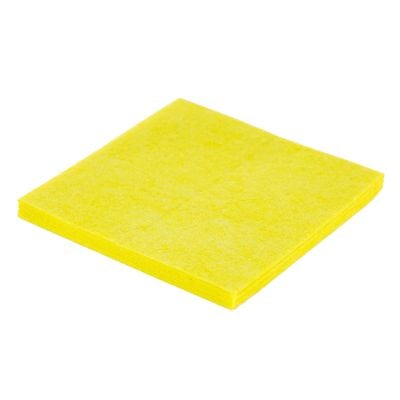 Royalbright 3-Piece Easy Clean Cleaning Clothes- RF11071| Powerful and Highly Durable Cloth for Easy and Efficient Cleaning|100% Anti-Bacterial and Super Absorbent Power| 50% Polyester and 50% Viscose for Effective Cleaning | Yellow