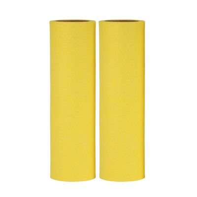 Royalbright Pack of 2 Cleaning Cloth Roll- RF11072| Powerful and High-Density Microfiber Cloth for Easy and Efficient Cleaning|100% Anti-Bacterial and Super Absorbent Power| 50% Polyester, 30% Microfiber and 20% Viscose for Effective Cleaning | Yellow