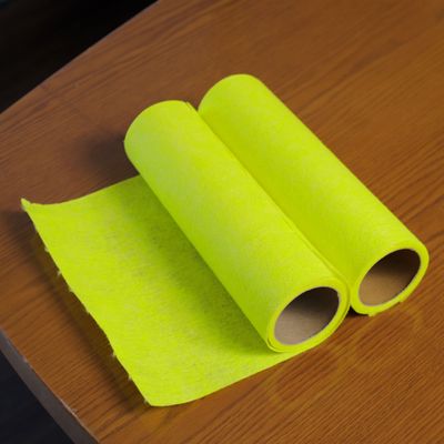 Royalbright Pack of 2 Cleaning Cloth Roll- RF11072| Powerful and High-Density Microfiber Cloth for Easy and Efficient Cleaning|100% Anti-Bacterial and Super Absorbent Power| 50% Polyester, 30% Microfiber and 20% Viscose for Effective Cleaning | Yellow