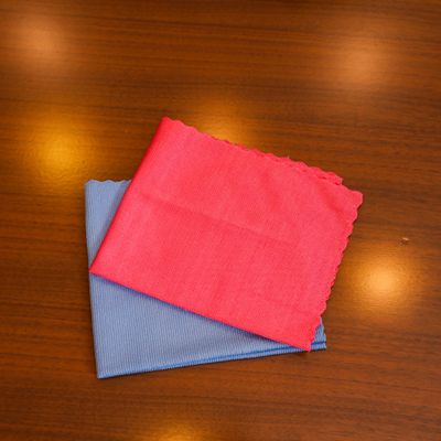 Royalbright 2-Piece Microfiber Cleaning Clothes- RF11073| Powerful and High-Density Microfiber Cloth for Easy and Efficient Cleaning|100% Anti-Bacterial and Super Absorbent Power| 80% Micro-Fiber and 20% Polyester for Effective Cleaning | Pink and Green