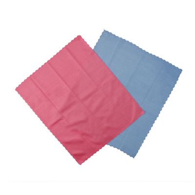 Royalbright 2-Piece Microfiber Cleaning Clothes- RF11073| Powerful and High-Density Microfiber Cloth for Easy and Efficient Cleaning|100% Anti-Bacterial and Super Absorbent Power| 80% Micro-Fiber and 20% Polyester for Effective Cleaning | Pink and Green