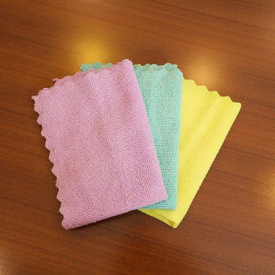 Royalbright 3-Piece Microfiber Cleaning Clothes- RF11078| Powerful and High-Density Microfiber Cloth for Easy and Efficient Cleaning|100% Anti-Bacterial and Super Absorbent Power| 80% Micro-Fiber and 20% Polyester for Effective Cleaning | Multi-Color