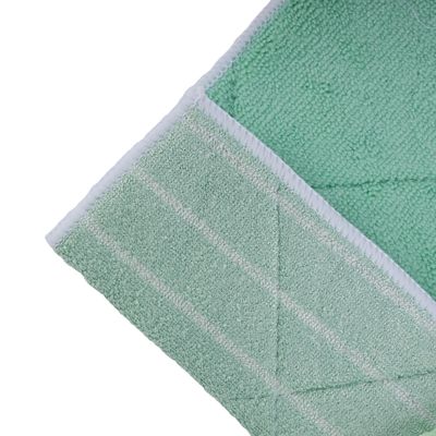 Royalbright 3-IN-1 Multi-Purpose Bamboo Cleaning Cloth Set- RF10742| High-Density Microfiber and Bamboo Fiber Cloth for Efficient Cleaning| Germ Shield Technology with Super Absorbent Power| Includes Cleaning Pad, Cleaning Cloth and Polishing Cloth| 100% Anti-Bacterial and Streak-Free| Blue