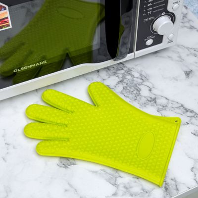 Silicone Oven Mitt, 100% Food Grade Silicone, Water-proof | RF10275 | Textured Non-Slip Surface | Steam-Resistant | Protection While You Cook