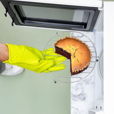 Silicone Oven Mitt, 100% Food Grade Silicone, Water-proof | RF10275 | Textured Non-Slip Surface | Steam-Resistant | Protection While You Cook