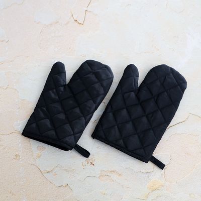 Royalford RF9698 2 Pcs Cotton Oven Mitt, 16.5x24.5 CM