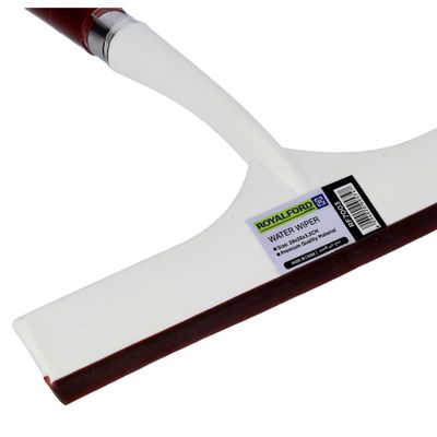 Royalford RF7003 Window Wiper - Multipurpose Glass Cleaning Hand Wiper with Rubber Blade for Home & Office Use - Perfect for Window, Car Glass, Tiles, and Mirror - Lightweight and Durable