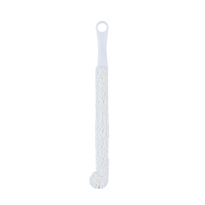 Royalford 43 cm Glass Cleaning Brush- RF12272/ Long Soft Foam Sponge Brushes, Scratch Free with PP Handle/ Multipurpose, Flexible EVA Head for Kitchen, Bedroom, Car and Bathroom/ Sturdy and Comfortable Grip/ White