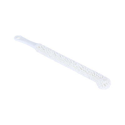 Royalford 43 cm Glass Cleaning Brush- RF12272/ Long Soft Foam Sponge Brushes, Scratch Free with PP Handle/ Multipurpose, Flexible EVA Head for Kitchen, Bedroom, Car and Bathroom/ Sturdy and Comfortable Grip/ White