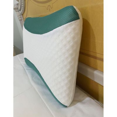 Eucalyptus Infused Memory Foam Pillow With Removable Cover - Hypoallergenic & Breathable- 60x40x12cm