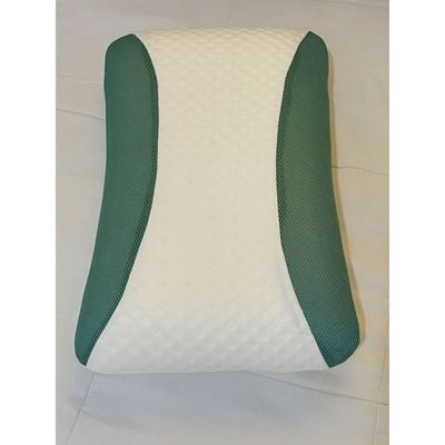 Eucalyptus Infused Memory Foam Pillow With Removable Cover - Hypoallergenic & Breathable- 60x40x12cm