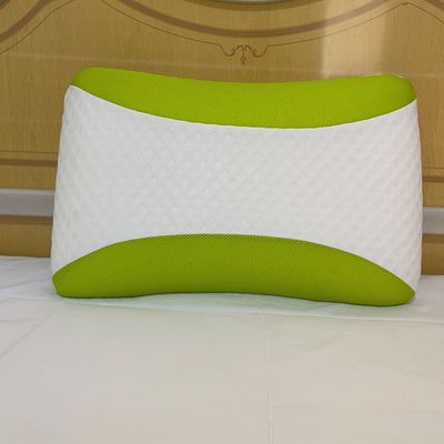 Aloe Vera Infused Memory Foam Pillow With Removable Cover - Hypoallergenic & Breathable- 60x40x12cm