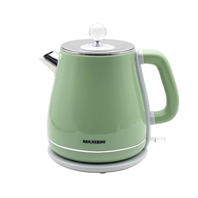 MAXQON Electric Kettle And Water Boiler 1.8L, Premium quality double-layer anti scalding, 304 Stainless steel, Boil-Dry Protection Cordless 360 degree rotational base, Coffee Tea Pot