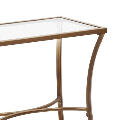 Glamour Gold Console Table