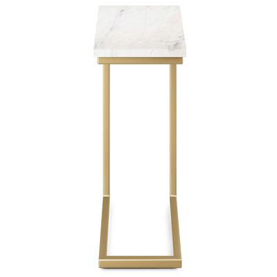 Contemporary Marble Accent Table