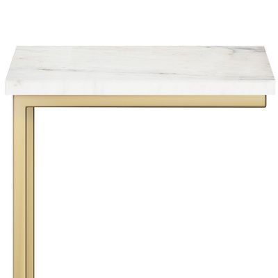 Contemporary Marble Accent Table