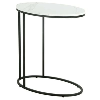 Chic Oval End Table