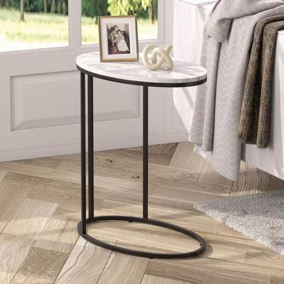 Chic Oval End Table