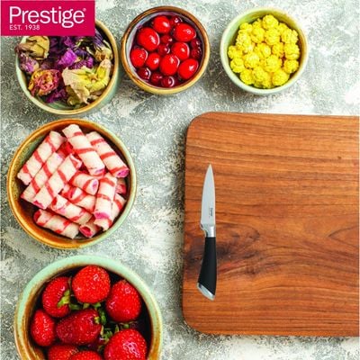 Prestige Deko 3.5" (8.5 Cm) PARING KNIFE
 - Silver | 2 Years Warranty