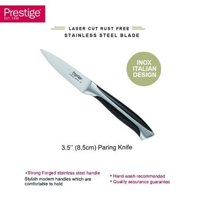 Prestige Ultimate 3.5" (8.5 Cm) PARING KNIFE
 - Silver | 2 Years Warranty