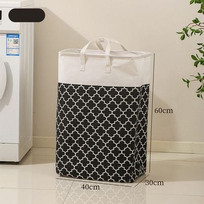 Foldable Laundry Basket with Handles – Large Capacity Clothes Storage Organizer (60x30x40 cm)