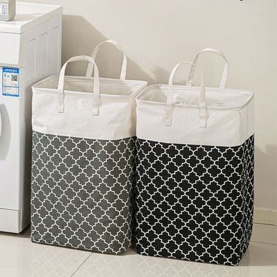 Foldable Laundry Basket with Handles – Large Capacity Clothes Storage Organizer (60x30x40 cm)