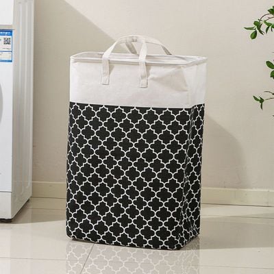 Foldable Laundry Basket with Handles – Large Capacity Clothes Storage Organizer (60x30x40 cm)