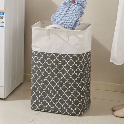 Foldable Laundry Basket with Handles – Large Capacity Clothes Storage Organizer (60x30x40 cm)