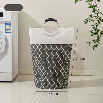 Foldable Laundry Basket with Handles – Large Capacity Clothes Storage Organizer (74x38 cm)