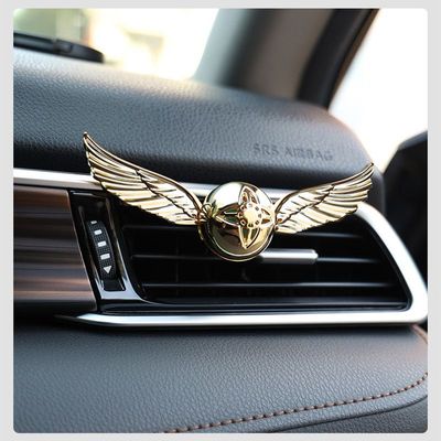 Winged Car Air Freshener - Decorative Automotive Perfume Diffuser with Elegant Design