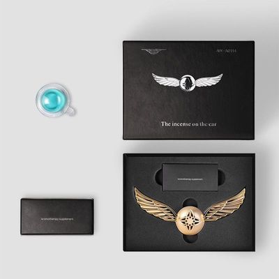 Winged Car Air Freshener - Decorative Automotive Perfume Diffuser with Elegant Design