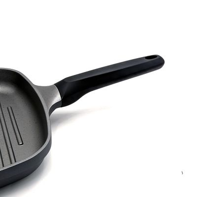 Prestige Essential Cast Aluminum black 28cm Grill Pan Induction-Based - Black | 1 Year Warranty