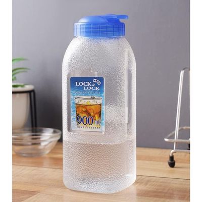 LocknLock Aqua Water Bottle 900ml - Pack of 3, BPA-Free, Flip-Top Lid