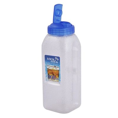 LocknLock Aqua Water Bottle 900ml - Pack of 3, BPA-Free, Flip-Top Lid