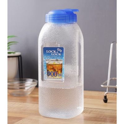 LocknLock Aqua Water Bottle 900ml - Pack of 3, BPA-Free, Flip-Top Lid