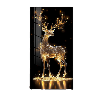 BLISS VIE Golden Deer Wall Painting