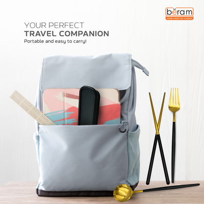 Beram Box Cutlery Set Black