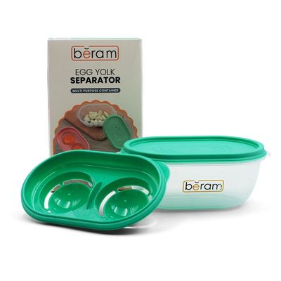 Beram Egg Yolk and Egg White Separator Green