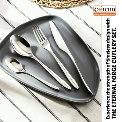 Beram Eternal Forge 304 Stainless Steel Cutlery Set of 4 Pieces