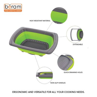 Beram Extendable and Collapsible Colander 