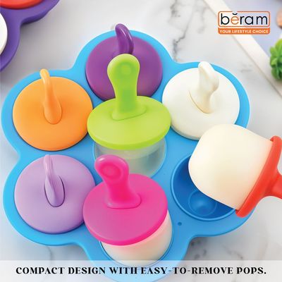 Beram Mini Popsicle Moulds Blue