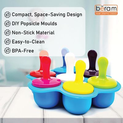 Beram Mini Popsicle Moulds Blue