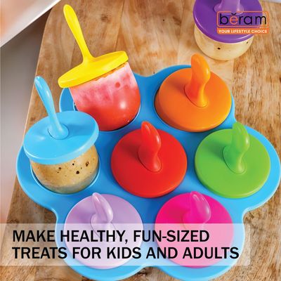 Beram Mini Popsicle Moulds Blue
