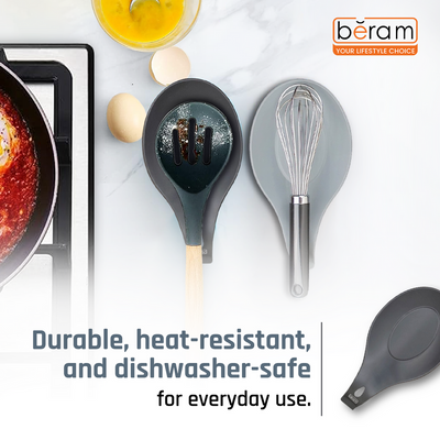 Beram Spoon Rest Holders Set of 3, Kitchen Counter Utensil Rests