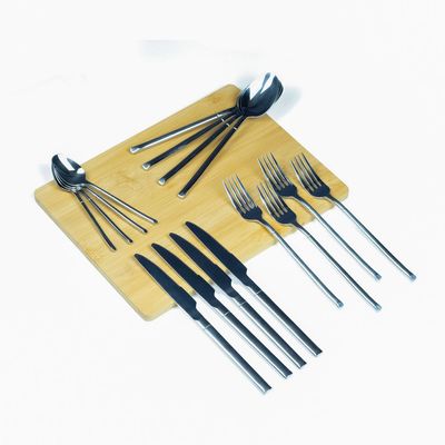 Beram Stainless Gleam 304 Stainless Steel Cutlery Set of 16 Pieces