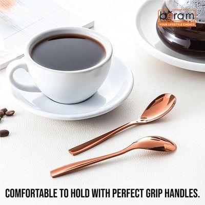 Beram Table Trend in Copper 304 Stainless Steel Cutlery Set of 24 Pieces