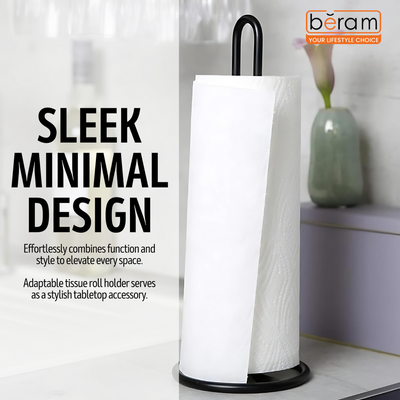 Beram Tissue Stand, Vertical Aesthetic Tissue Holder