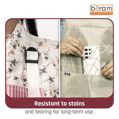Beram Unisex Bib Apron Brown Beram Unisex Bib Apron Brown